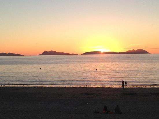 Apartamento en Samil Vigo Bagian luar foto